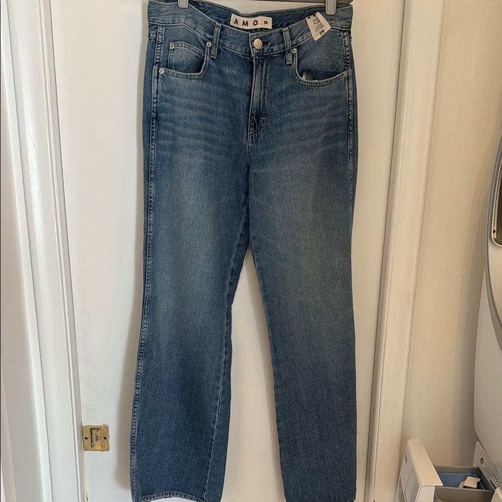AMO Women's Flare & Wide Leg Jeans - Blue